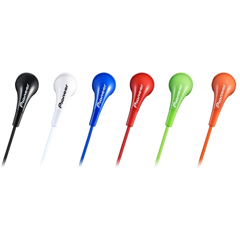 Audífonos Pioneer SE-CL502-K Goma de Diferentes Tamaños