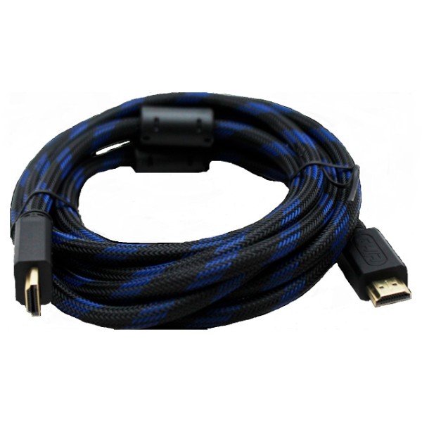Cable HDMI Ghia CB-1225 3 Metros Negro/Azul