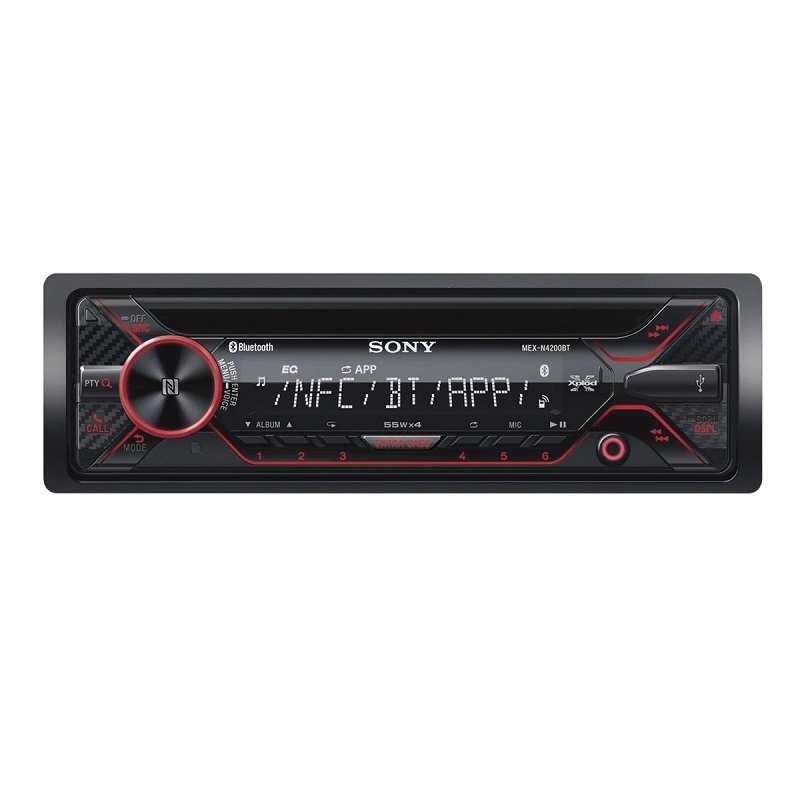 Auto Estereo Bluetooth Sony Mex-n4200bt Cd, Ubd Aux Android