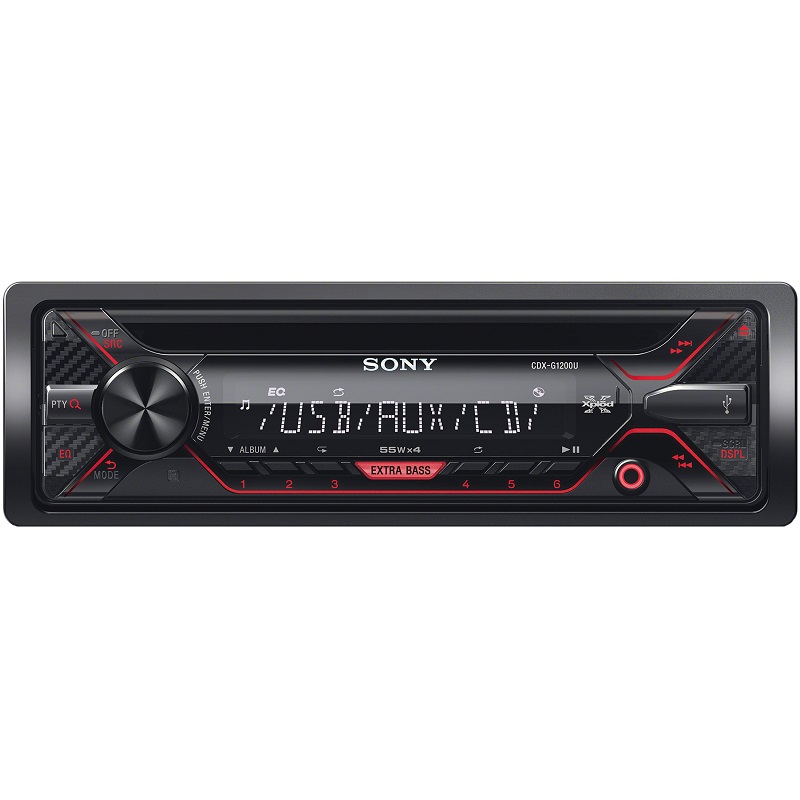 Auto Estereo Sony Cdx-g1200u Cd Mp3 Usb Aux Android