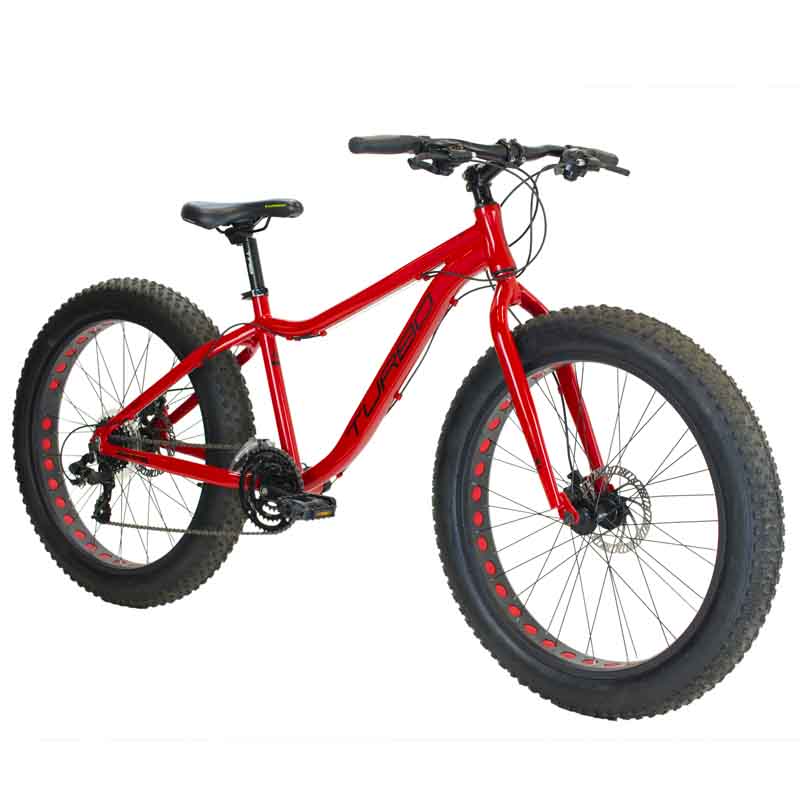 BICICLETA R-26 TURBO FAT XL ROJO