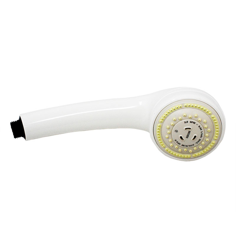 Regadera de Pared Ducha de Mano 3 Funciones Tipo Telefono Blanco Moen 3825W