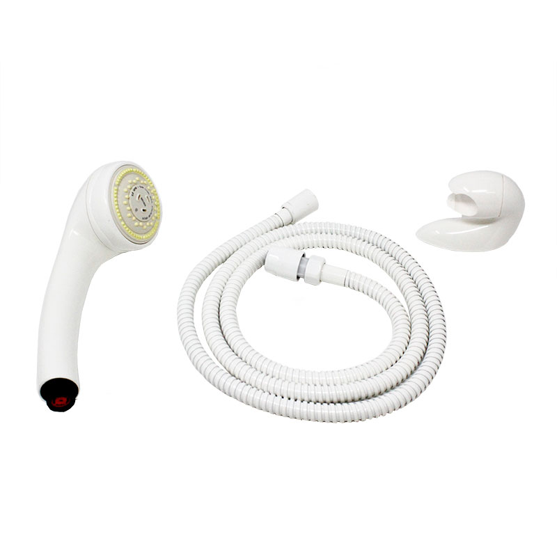 Regadera de Pared Ducha de Mano 3 Funciones Tipo Telefono Blanco Moen 3825W