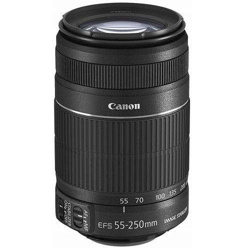 Lente Canon Efs 55-250 F/4-5.6 IS II Telefoto Zoom Estabilizador