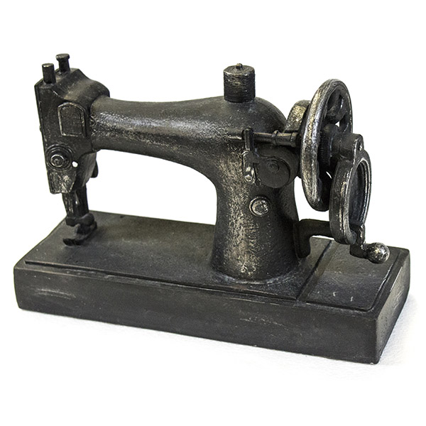 Maquina de coser decorativa color negro - SAGEBROOPK HOME