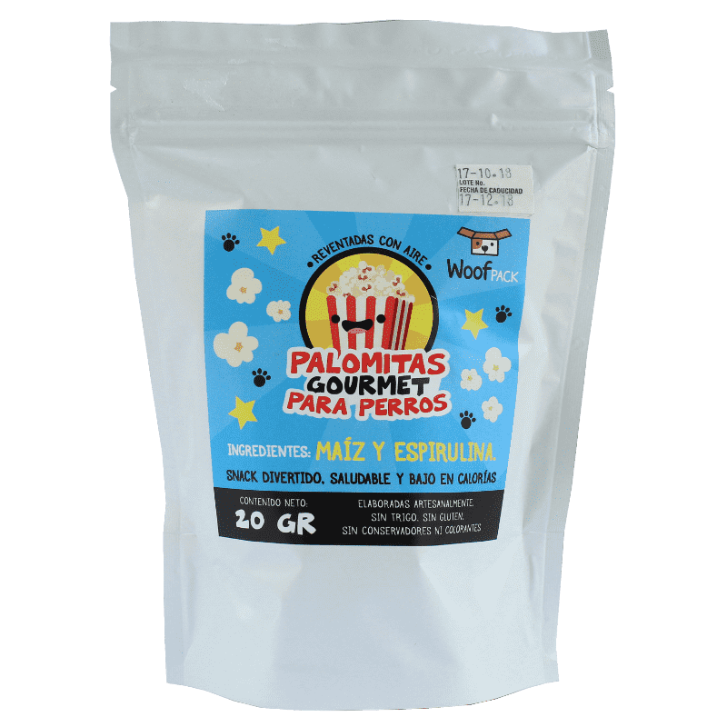 Palomitas Gourmet Para Perro