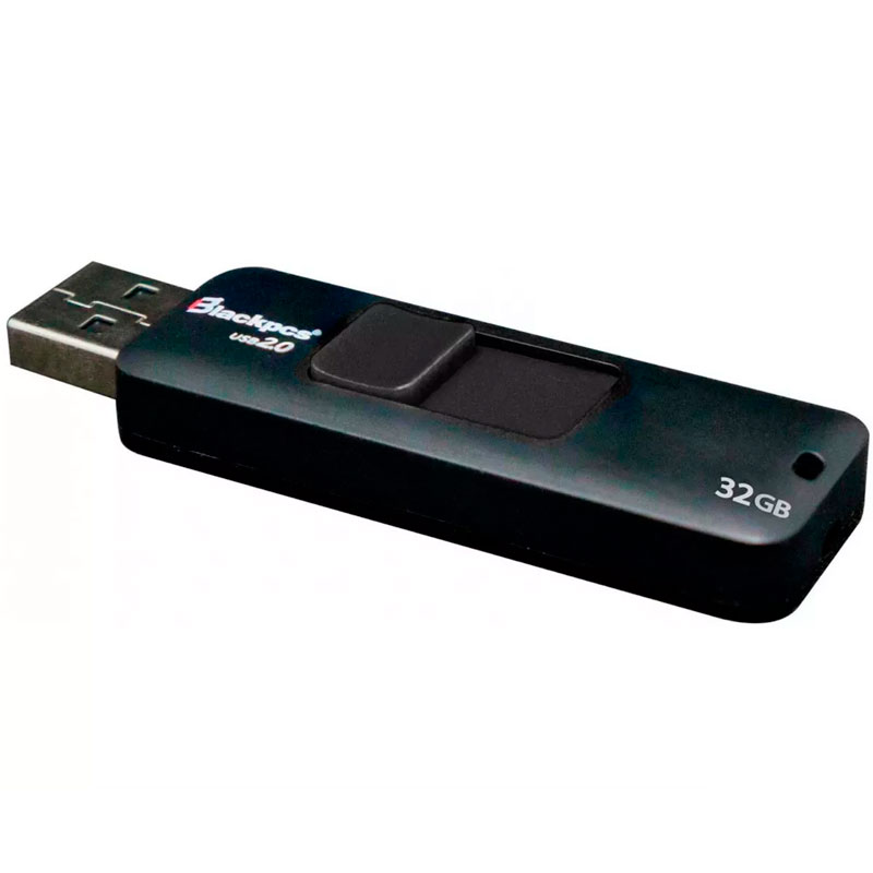 Memoria Usb 32gb Blackpcs Mu2101bl-32 Flash Drive Negro