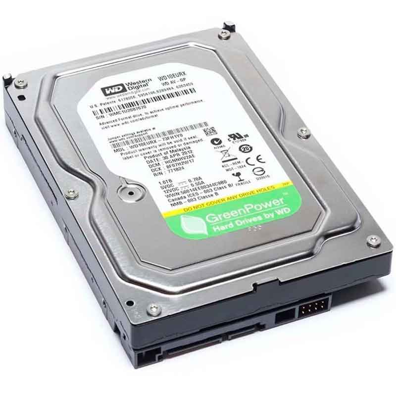 Disco Duro Interno 1tb SATA  Western Digital Wd10eurx 7200rpm 3.5 New Pull