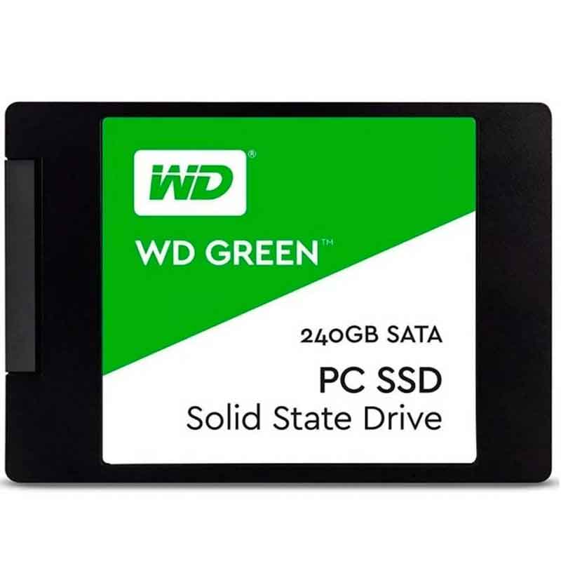 Estado Solido SSD 240GB Western Digital Green Laptop PC 2.5 WDS240G2G0A