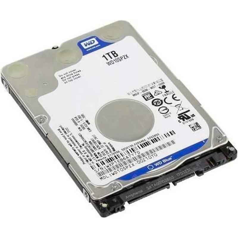 Disco Duro 1TB WESTERN DIGITAL 5400RPM SATA 2.5 WD10SPZX 