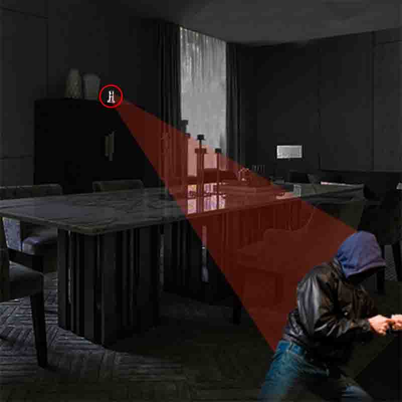 Camara Ip Cctv Wifi Inalambrica 180 Grados Video Hd 720p Ir