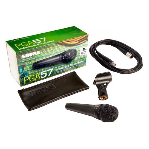 Microfono Shure PGA57XLR 1 Canal Negro