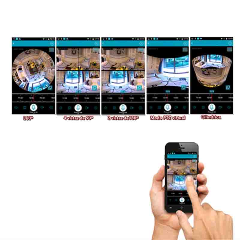 Camara Ip Celular 4g Y Wifi Cctv 360 Video Hd 3 Mp Audio