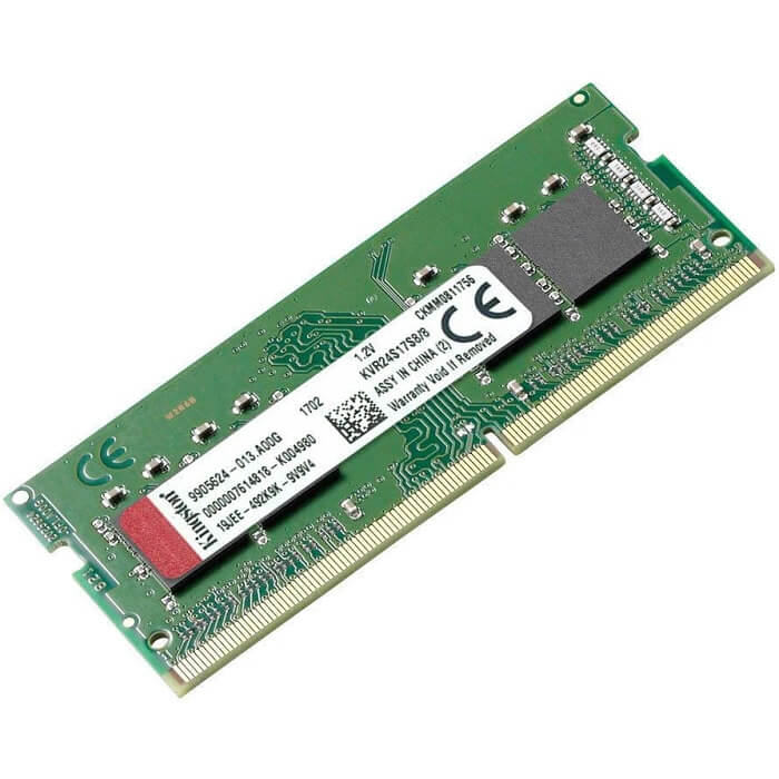 Memoria Ram DDR4 Sodimm Kingston 2400MHz 8GB PC4-19200 KVR24S17S8/8