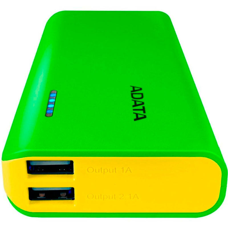 Power Bank 10000MAH ADATA PT100 Bateria Portatil APT100-10000M-5V-CGRYL 