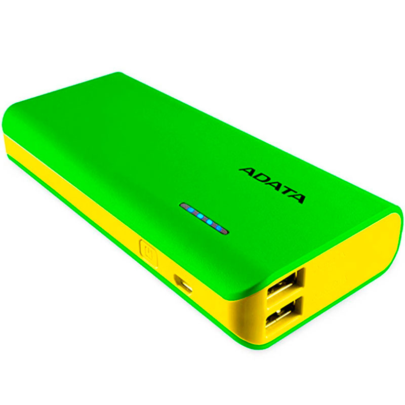 Power Bank 10000MAH ADATA PT100 Bateria Portatil APT100-10000M-5V-CGRYL 