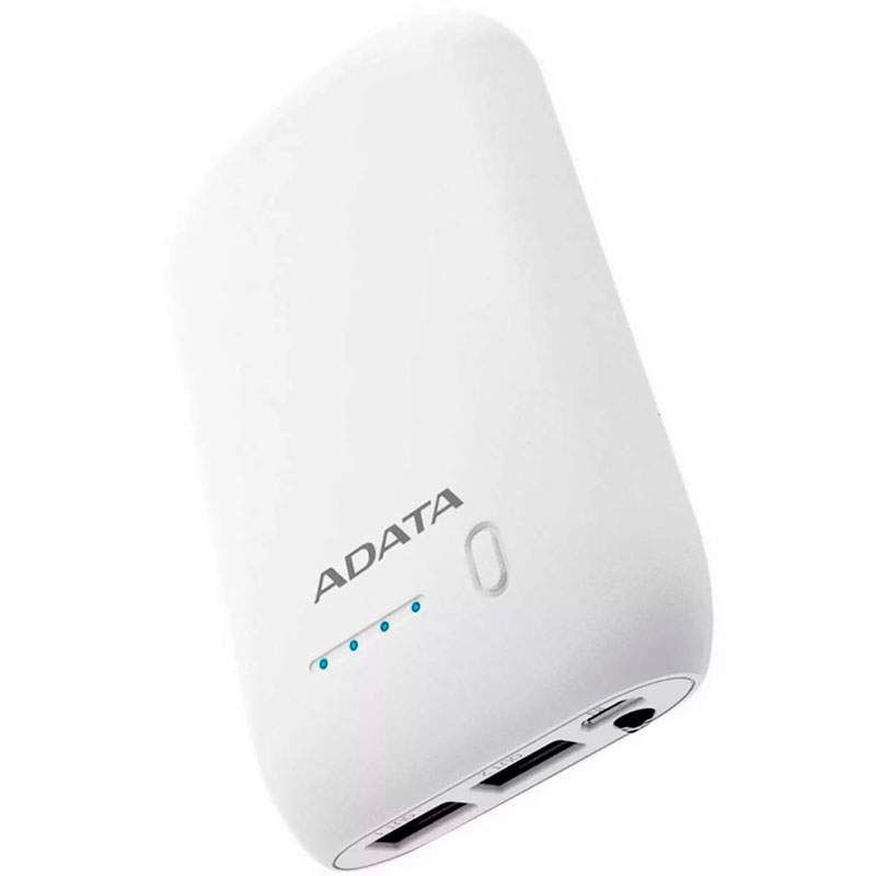 Power Bank Adata P10050 10050mah Blanco AP10050-DUSB-5V-CWH