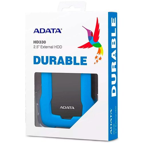 Disco Duro Externo 2TB ADATA HD330 USB 3.1 Uso Rudo Xbox One AHD330-2TU31-CBL 