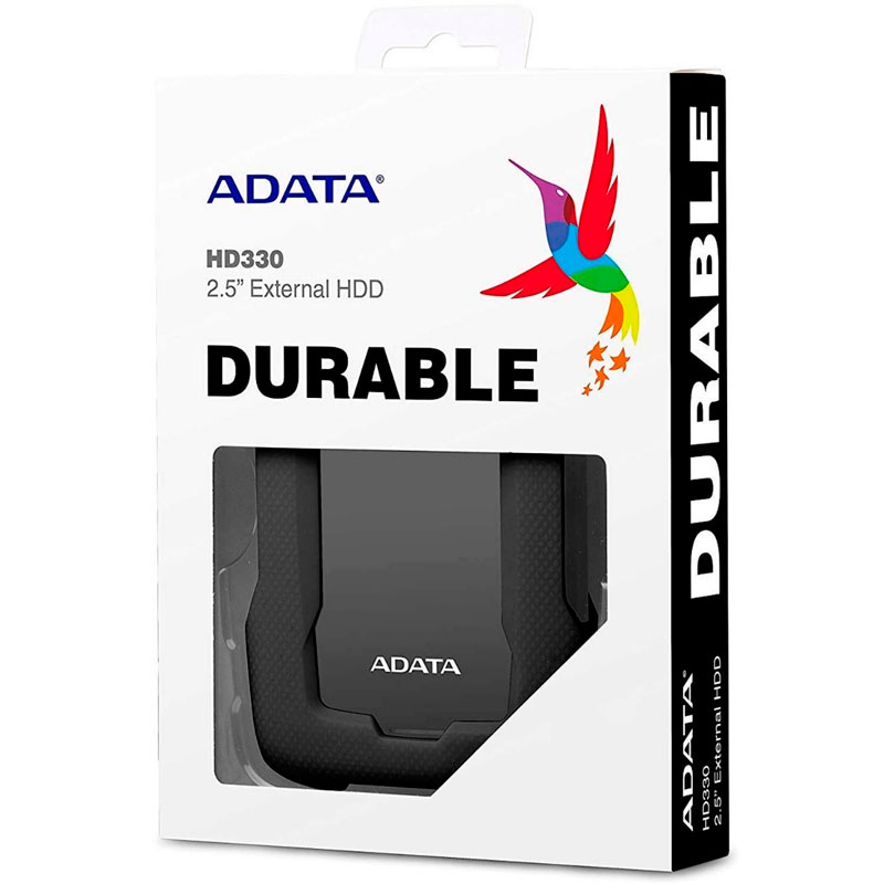 Disco Duro Externo 2TB ADATA HD330 USB 3 Uso Rudo Xbox One AHD330-2TU31-CBK 