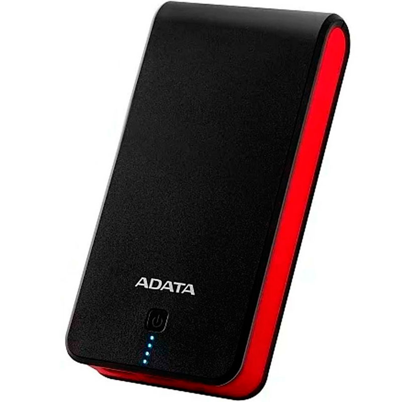 Power Bank Adata P20100 20100mah Negro/Rojo AP20100-5V-CBKRD