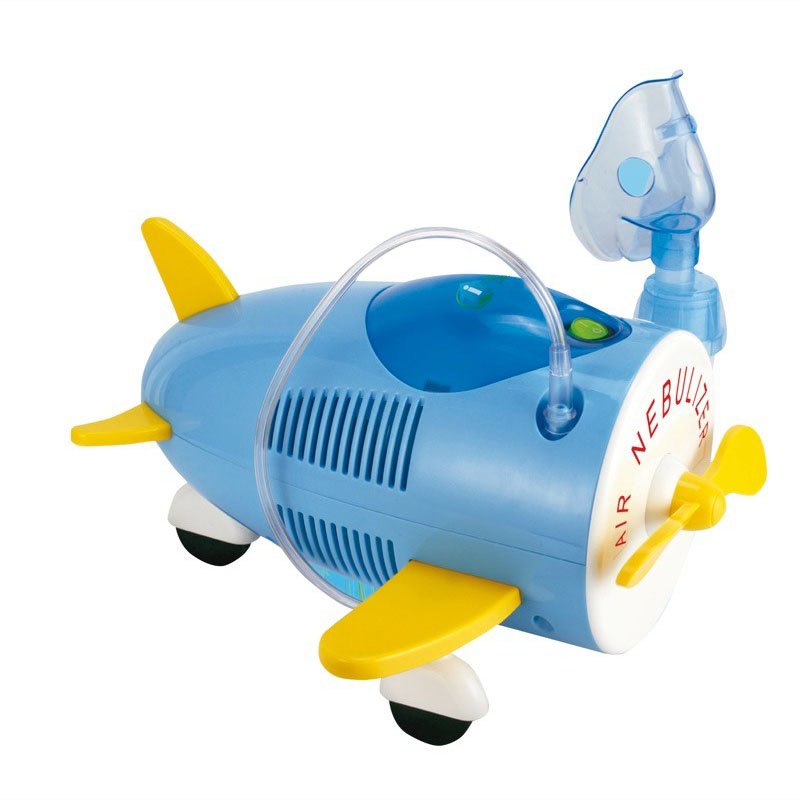 Nebulizador Infantil Avion Cap. 6ml C/accesorios Silencioso