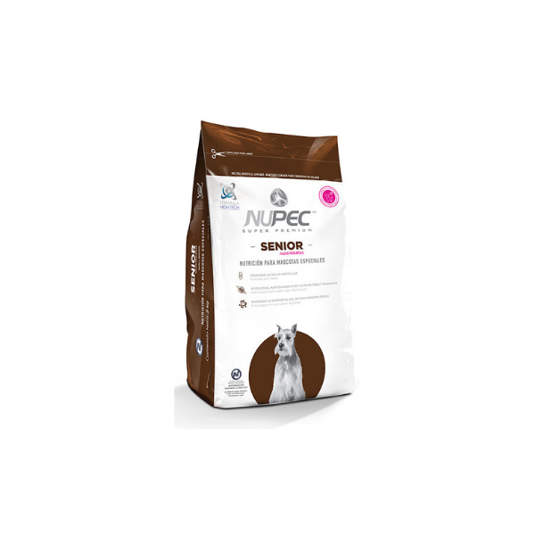 Nupec Senior Raza Pequeña 8 Kg Croquetas Premium Para Perro Mayores De 7 Años