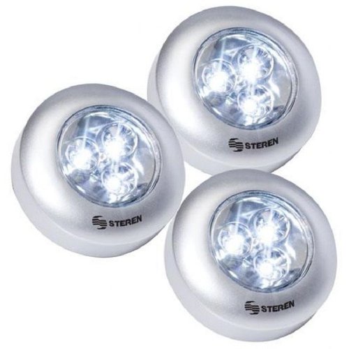 3 Mini Lámparas Led Alta Luminosidad Steren