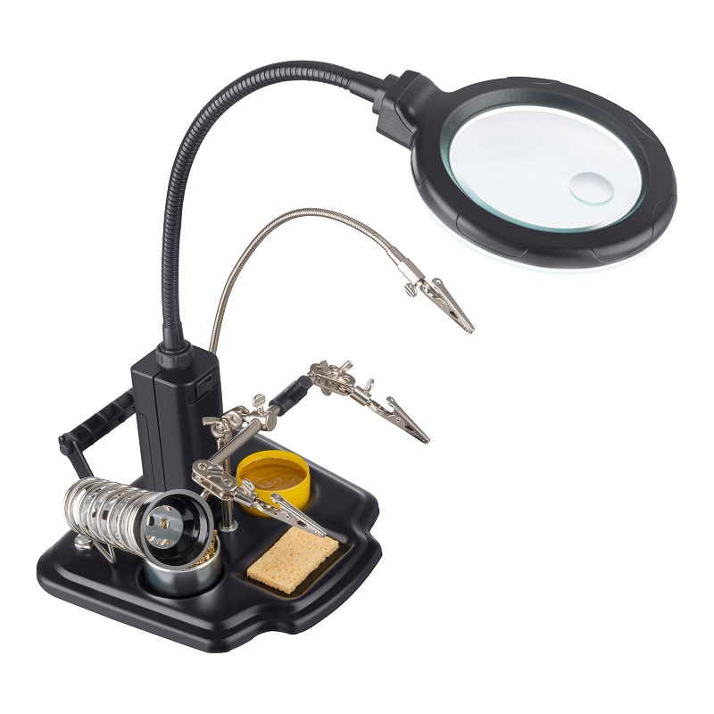 Estación Profesional Soldar Lupa Lampara Steren