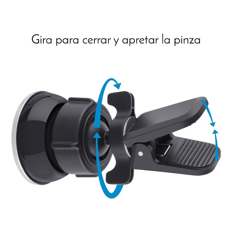 Soporte Magnético Celular Pinza Ventilas Auto Base Steren
