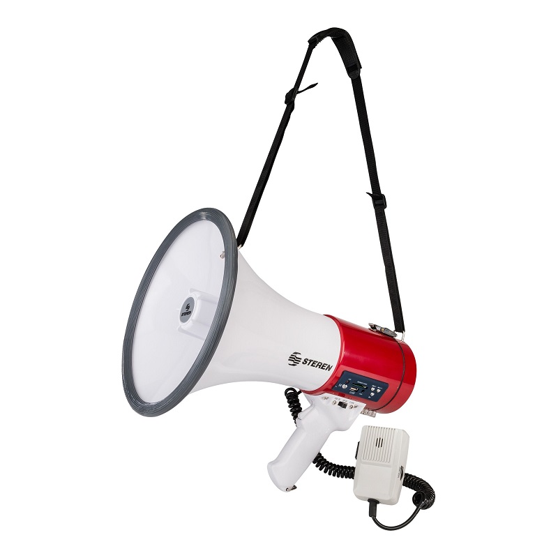 Megáfono Micrófono Tipo Patrullero 25 Watts Steren