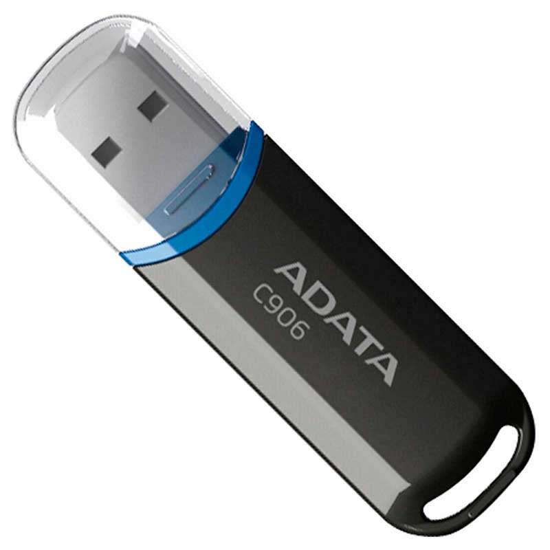 Memoria USB 16GB ADATA C906 2.0 Flash Drive Compacta AC906-16G-RBK