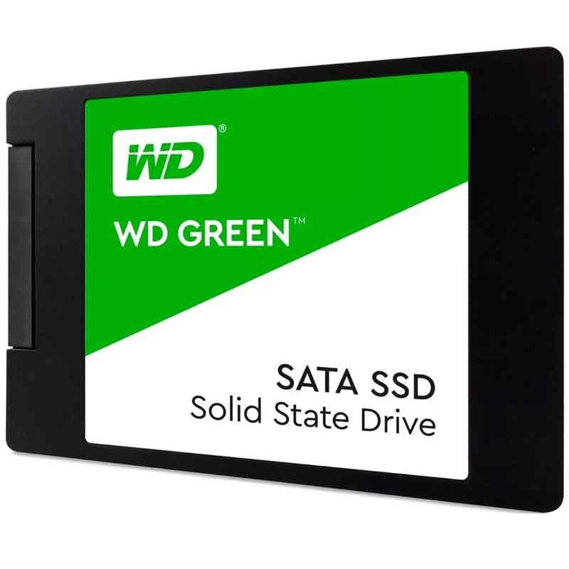 Unidad de Estado Solido SSD 2.5 480GB WESTERN DIGITAL Green SATA III 540/430 MB/s WDS480G2G0A 
