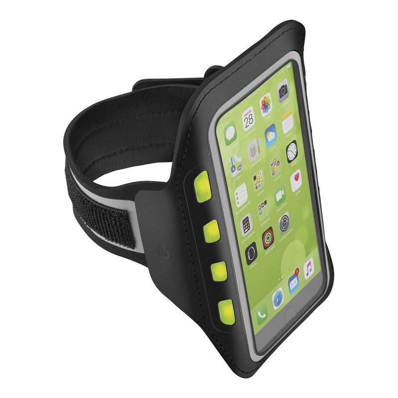 Soporte Porta Smartphone Luz Led Brazo Celular Sport Steren