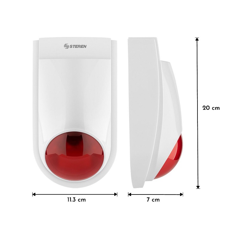 Alarma Vecinal Inalámbrica Control Remoto Seguridad Steren