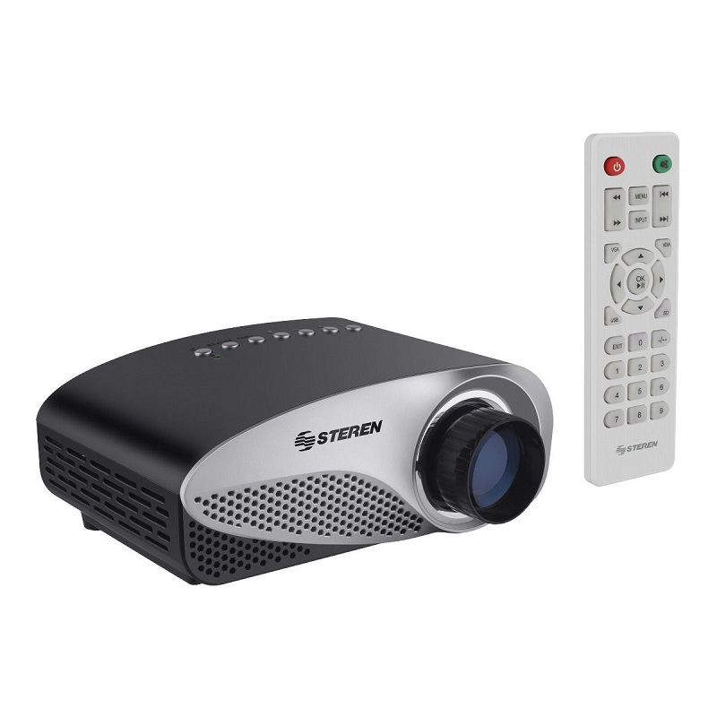 Proyector Multimedia Sintonizador Tv Portátil Steren