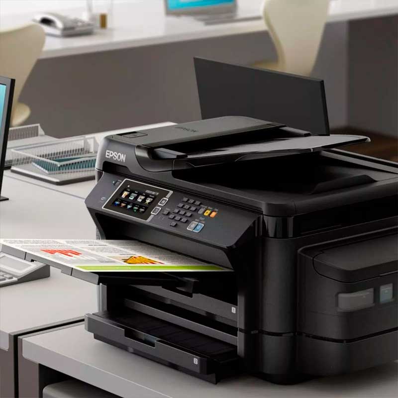 Multifuncional EPSON L1455 EcoTank Tinta Continua USB RED ADF Duplex  Tabloide