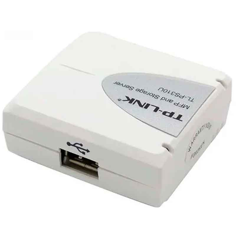 TP-LINK Print Server USB 2.0, 10/100 BASE-T TL-PS310U
