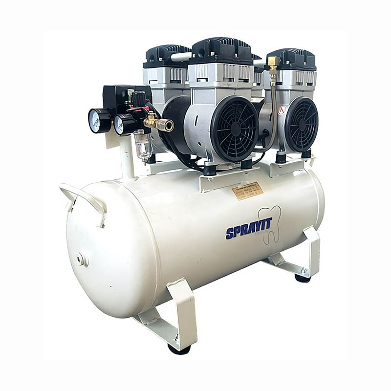 Compresor Dental 75 Lts 4HP 120 PSI 1680 RPM Sprayit