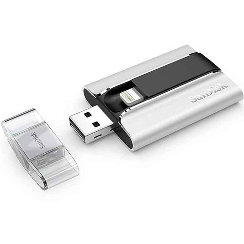 Memoria USB 16GB Sandisk iXpand Flash Drive UAB 2.0 a Lightning DIX-016G-G57 