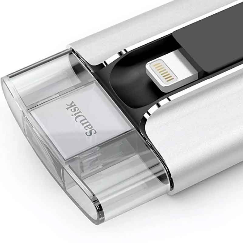 Memoria USB 16GB Sandisk iXpand Flash Drive UAB 2.0 a Lightning DIX-016G-G57 