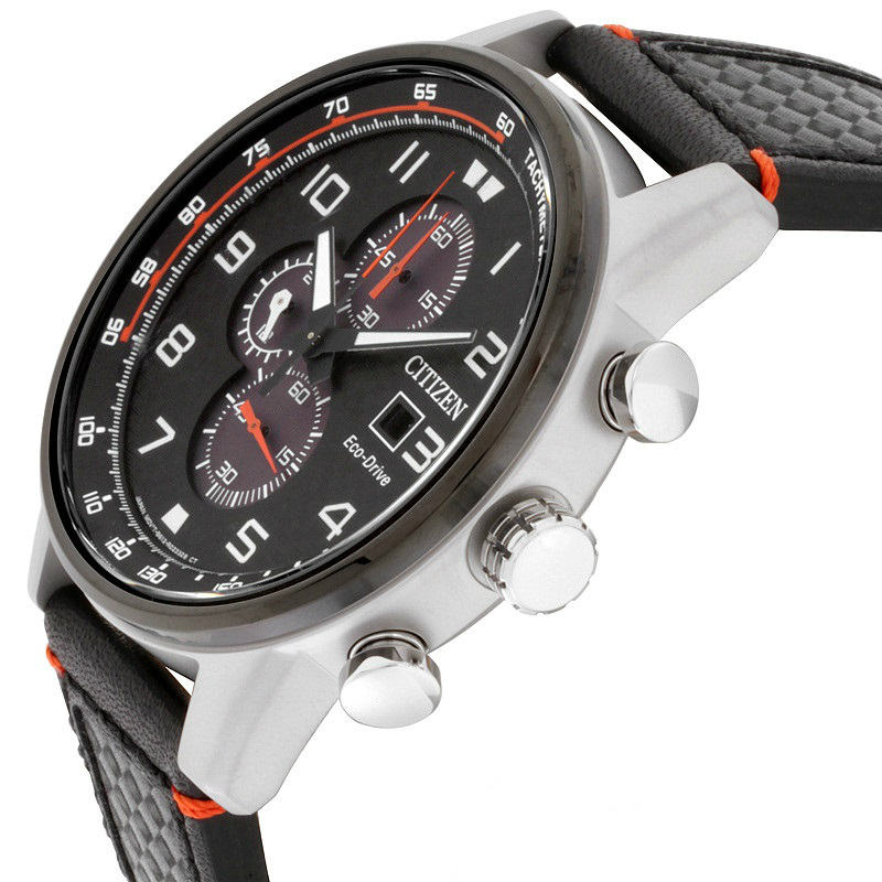 Citizen Eco Drive Primo Black Leather CA0681-03E