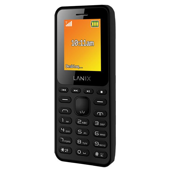 Celular LANIX GSM U210 Color NEGRO Telcel