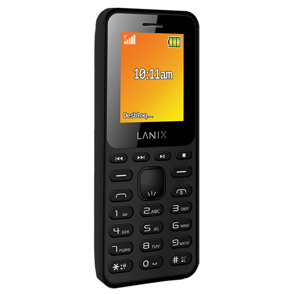 Celular LANIX GSM U210 Color NEGRO Telcel