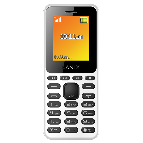 Celular LANIX GSM U210 Color BLANCO Telcel