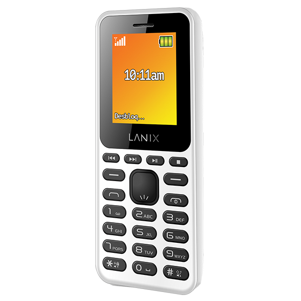 Celular LANIX GSM U210 Color BLANCO Telcel