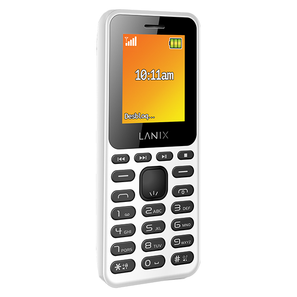 Celular LANIX GSM U210 Color BLANCO Telcel