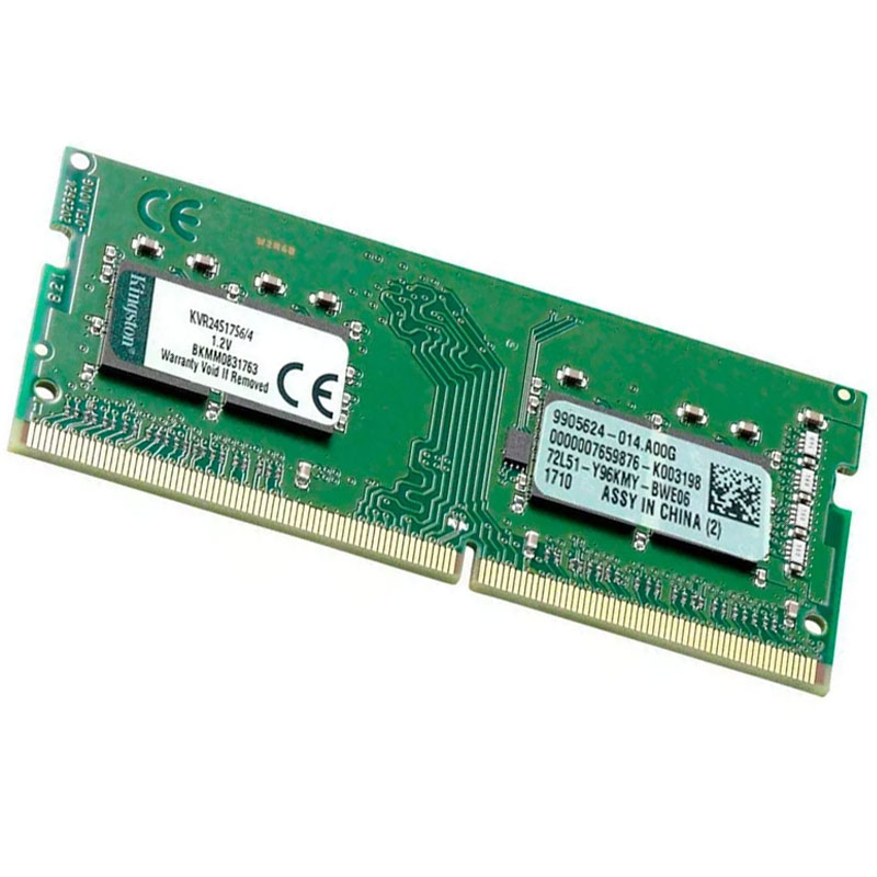 Memoria RAM DDR4 4GB 2400MHz KINGSTON Laptop KVR24S17S6/4 