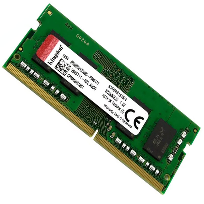 Memoria RAM DDR4 4GB 2666MHz KINGSTON Laptop KVR26S19S6/4 