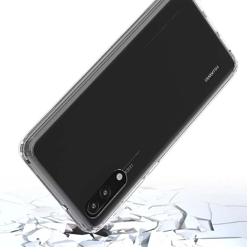 Funda Acrílico Protector + Cristal Plano Huawei P20 Eml-l09