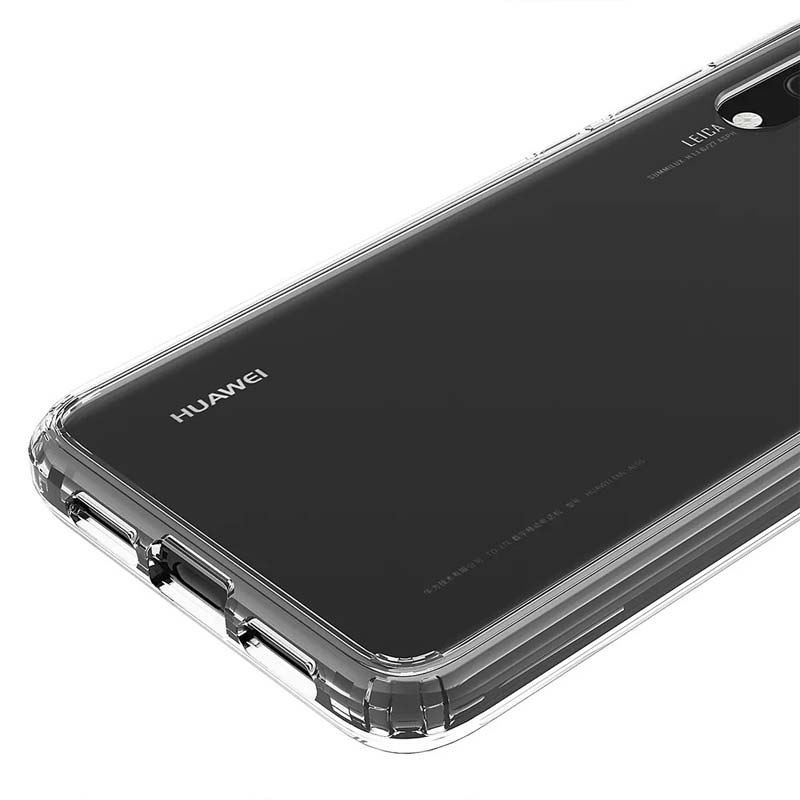 Funda Acrílico Protector + Cristal Plano Huawei P20 Eml-l09